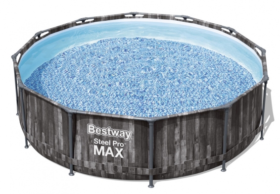   366  100  Steel Pro Max Frame Pool Bestway 5614X,  , 