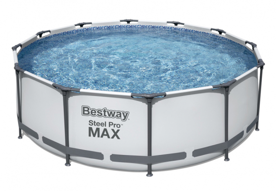   366  100  Steel Pro Max Frame Pool Bestway 56418,  , 