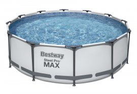   366  122  Steel Pro Max Frame Pool Bestway 56420,  , , 