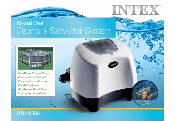     Krystal Clear Ozone and Saltwater System QZ1100 Intex 26666