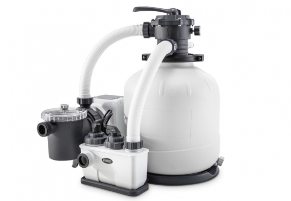       Kristal Clear Sand Filter Pump and Saltwater System QX2600 Intex 26680