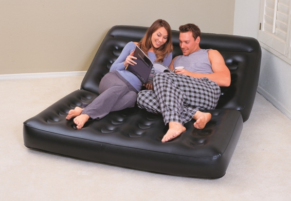 Двухместный надувной диван Multi-Max 5-in-1 Air Couch Bestway 75054, без насоса