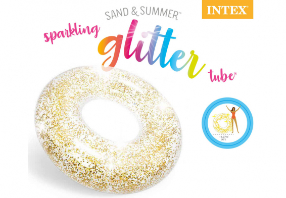    Sparkling Glitter Tube Intex 56274NP