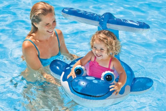     Whale Baby Float Intex 56593NP