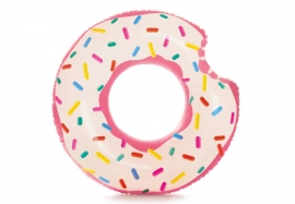 Круг плавательный надувной Rainbow Donut Tube Intex 56265NP