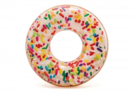 Круг плавательный надувной Sprinkle Donut Tube Intex 56263NP