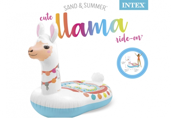   Cute Llama Ride-On Intex 57564NP