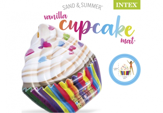   Vanilla Cupcake Mat Intex 58770EU