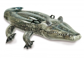 Надувная игрушка Крокодил Realistic Gator Ride-On Intex 57551NP