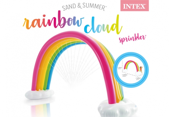   Rainbow Cloud Sprinkler Intex 56597NP