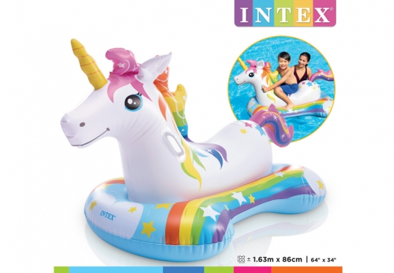    Magical Unicorn Ride-On Intex 57552NP
