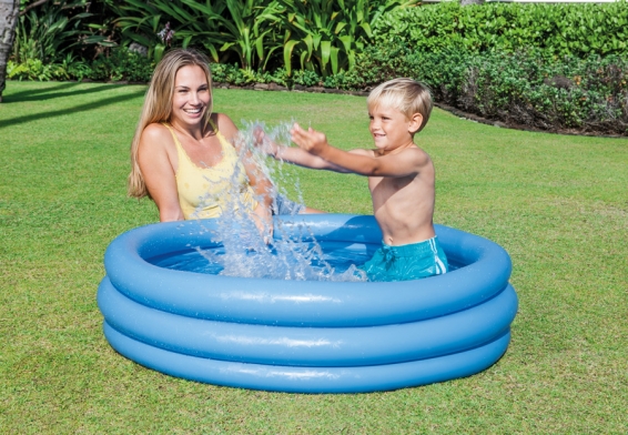 Надувной бассейн Crystal Blue Pool Intex 59416NP