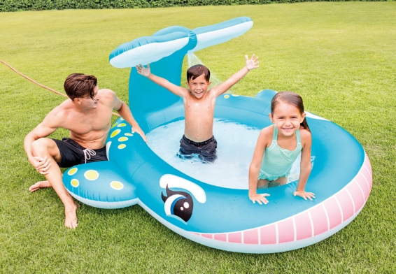   Whale Spray Pool Intex 57440NP