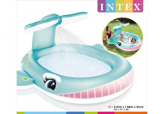   Whale Spray Pool Intex 57440NP