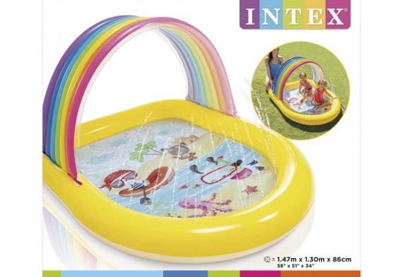   Rainbow Arch Spray Pool Intex 57156NP