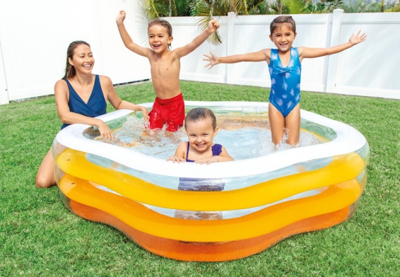 Надувной бассейн Summer Colors Pool Intex 56495NP