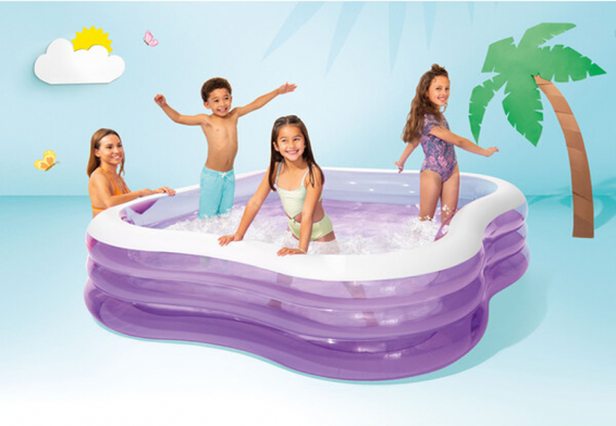   Beach Wave Swim Center Pool Intex 57495NP