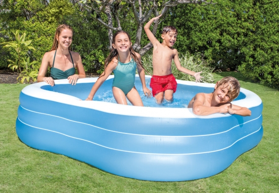   Beach Wave Swim Center Pool Intex 57495NP