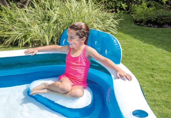   Swim Center Family Lounge Pool Intex 56475NP