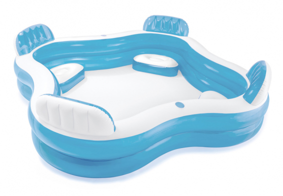   Swim Center Family Lounge Pool Intex 56475NP