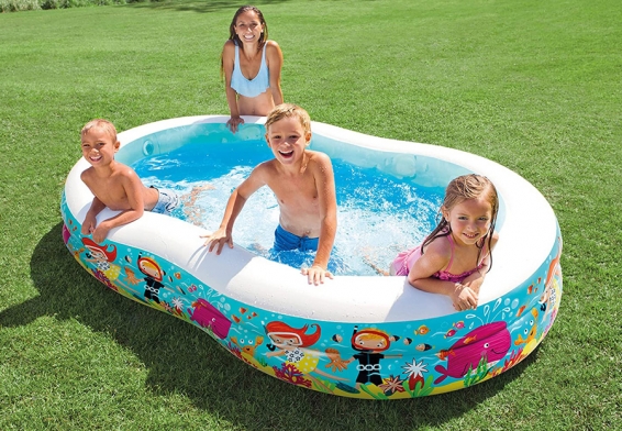   Snorkel Fun Swim Center Pool Intex 56490NP