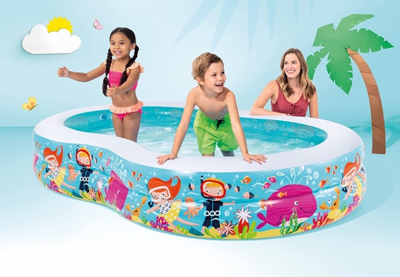   Snorkel Fun Swim Center Pool Intex 56490NP