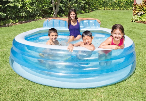   Swim Center Family Lounge Pool Intex 57190NP