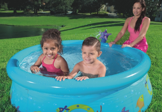 Надувной бассейн 152 х 38 см My First Fast Set Spray Pool Bestway 57326