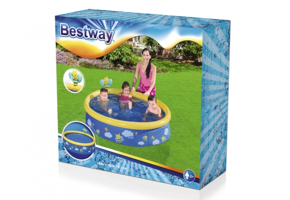 Надувной бассейн 152 х 38 см My First Fast Set Spray Pool Bestway 57326