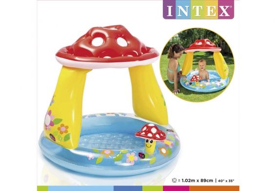 Надувной бассейн Mushroom Baby Pool Intex 57114NP
