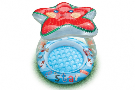 Надувной бассейн Lil Star Shade Baby Pool Intex 57428NP