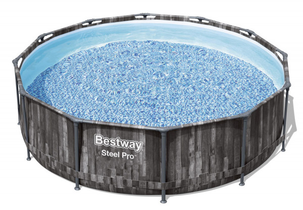   366  100  Steel Pro Frame Pool Bestway 561QX