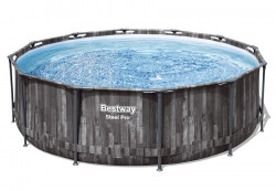   366  100  Steel Pro Frame Pool Bestway 561QX