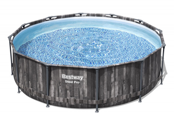   366  100  Steel Pro Frame Pool Bestway 561QX
