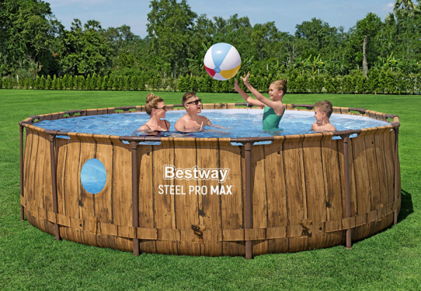   427  107  Steel Pro Max Frame Pool Bestway 561JM,  , , 