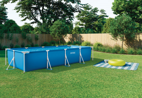   450  220  84  Rectangular Frame Pool Intex 28274NP,  