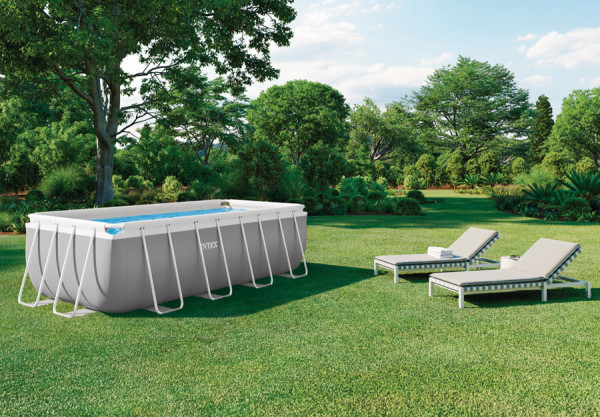   400  200  122  Rectangular Prism Frame Pool Intex 26790NP,  , 