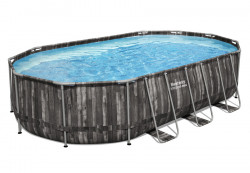   610  366  122  Steel Pro Max Oval Frame Pool Bestway 5611R,  , , 
