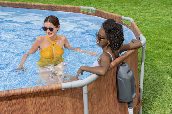   610  366  122  Steel Pro Max Oval Frame Pool Bestway 56719,  , , 