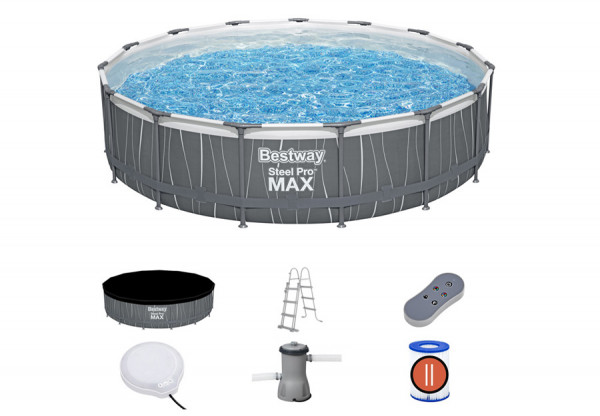   457  107  Steel Pro Max Frame Pool Bestway 561GD,  , , 