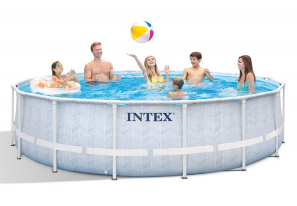   488  122  Chevron Prism Frame Pool Intex 26746NP,  , , 