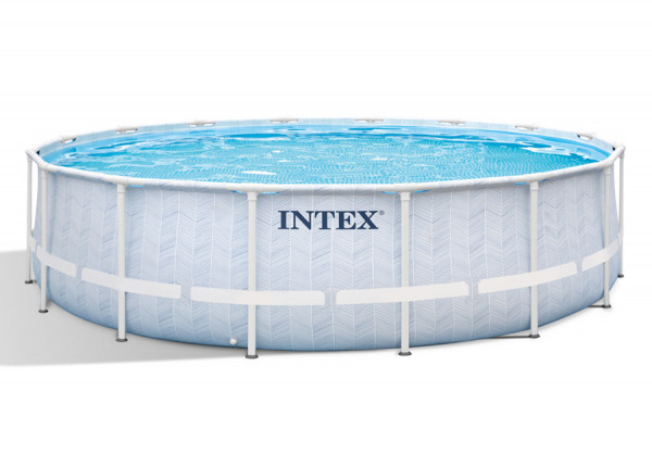   488  122  Chevron Prism Frame Pool Intex 26746NP,  , , 