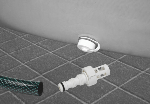   400  200  100  Rectangular Chevron Prism Frame Pool Intex 26780WPA