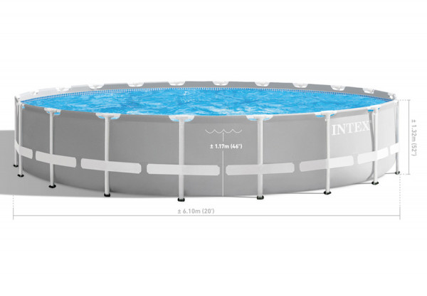   610  132  Prism Frame Pool Intex 26756WPA