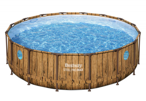   488  122  Steel Pro Max Frame Pool Bestway 56725,  , , 