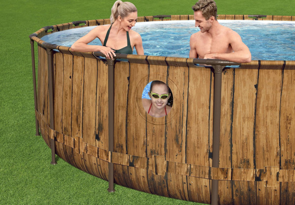   488  122  Steel Pro Max Frame Pool Bestway 56725,  , , 