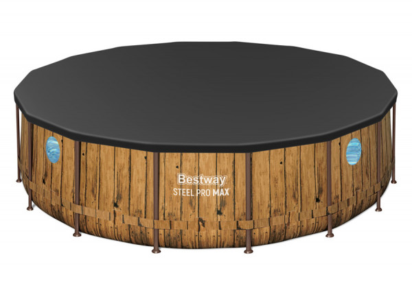   488  122  Steel Pro Max Frame Pool Bestway 56725,  , , 