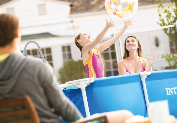   220  150  60  Rectangular Frame Pool Intex 28270NP