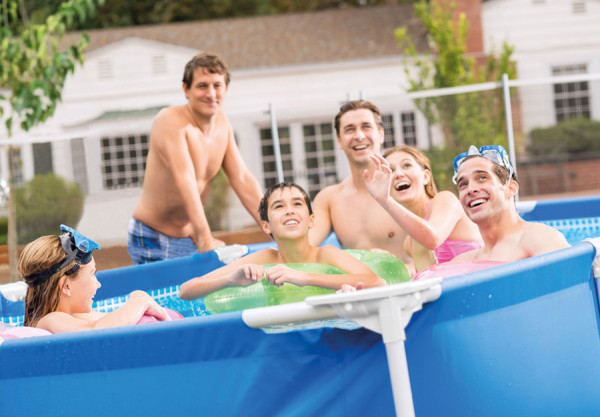   260  160  65  Rectangular Frame Pool Intex 28271NP