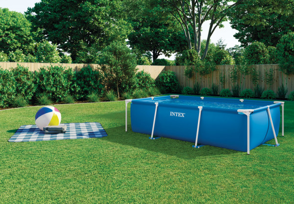   300  200  75  Rectangular Frame Pool Intex 28272NP